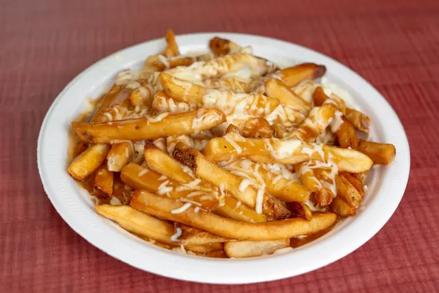 Freshly baked halal pizza at Amean Edmonton